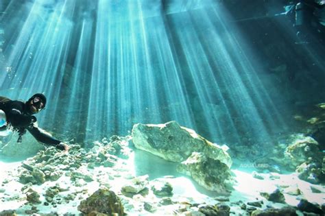 Cenotes Dos Ojos: Şeffaf Su Altı Dünyası ve Gizemli Kaya Oluşumları!